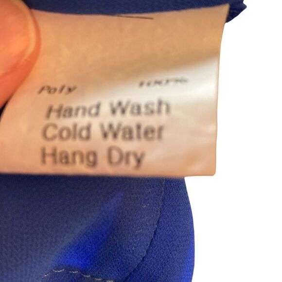 Baby Blue Line blue sleeveless dress, size M - Picture 7 of 7